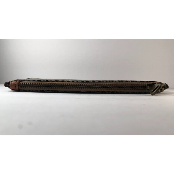 The Sak, Snake Print Leather Card/ Coin Wallet/ Pouch, Gray - Picture 6 of 12